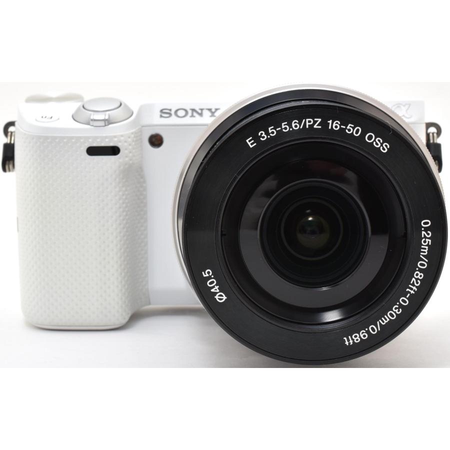 SONY NEX-5T α E-mount ホワイトミラーレスカメラ SONY（ソニー） ミラーレス α NEX-5T レンズキット ホワイト 中古 Wi