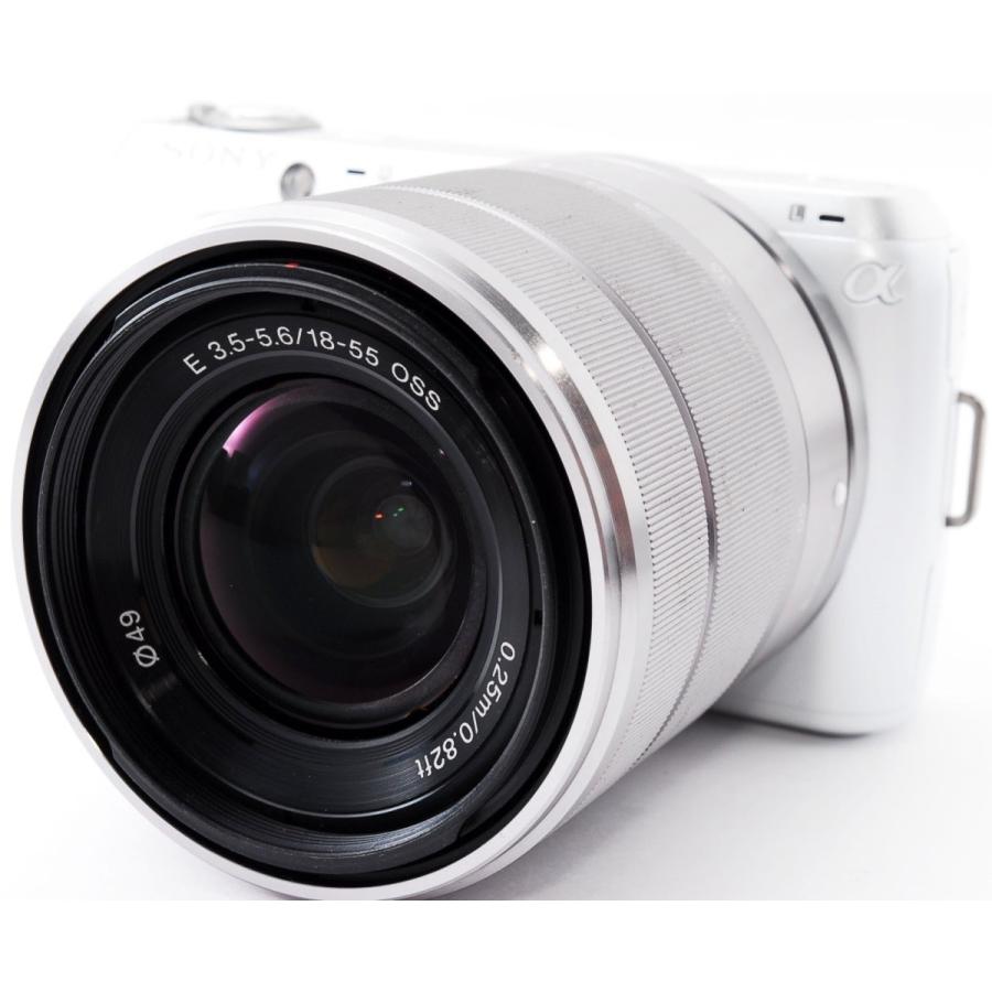 SONY NEX−C3 ミラーレス 一眼 カメラ ダブルレンズキット - 通販 