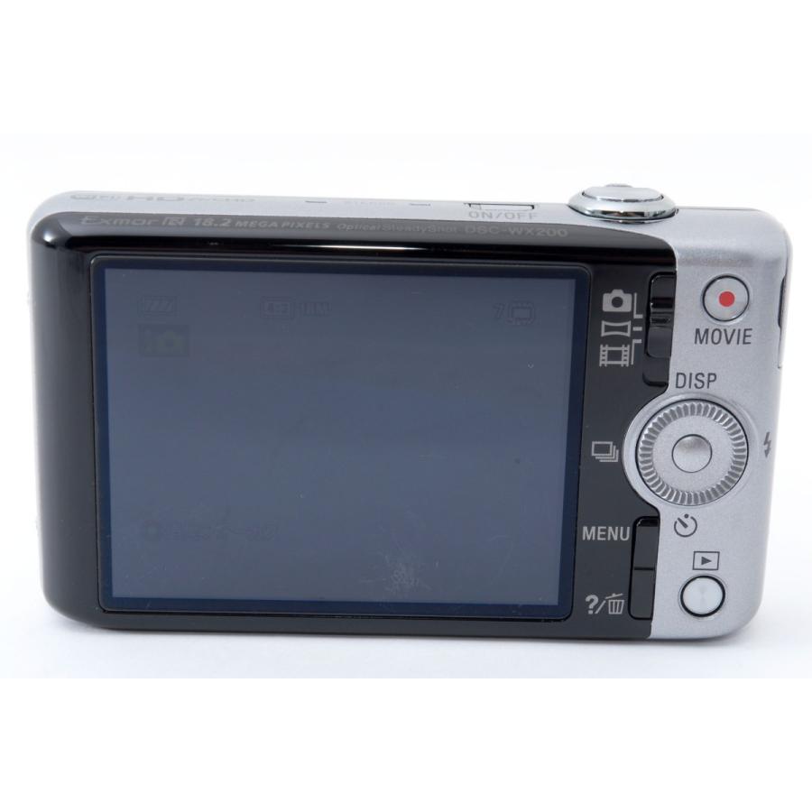サイバーショット WXシリーズ SONY ソニー DSC-WX200 シルバー サイバーショット WXシリーズ SONY ソニー DSC-WX200 シルバー