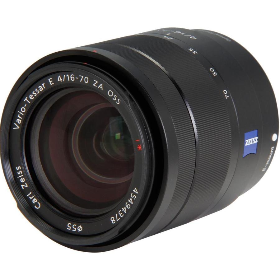 ソニー SONY 交換レンズ 中古 保証 Vario-Tessar T* E 16-70mm F4 ZA OSS SEL1670Z APS-C専用｜i-camera-shop