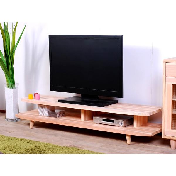 国産杉のテレビ台 ローボード テレビボード 無垢 完成品 170cm 国産杉のテレビ台 ローボード テレビボード 無垢 完成品 170cm