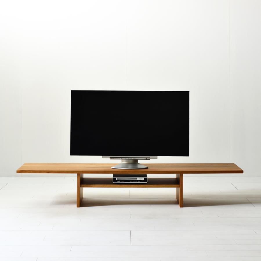 無垢材(オーク)テレビボード　150cm 無垢】テレビボード 150㎝ TVボード オーク色 テレビ台・テレビボード