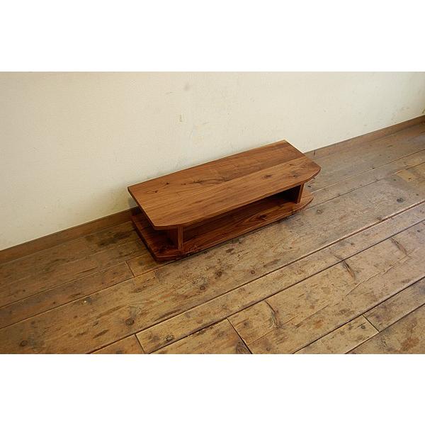 国産 無垢 完成品 テレビ台 ローボード テレビボード ウォールナット