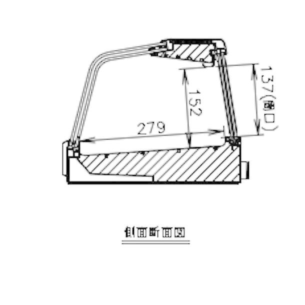 ホシザキ 恒温高湿ネタケース FNC-150B-L 左ユニット 冷蔵ショー ホシザキ 恒温高湿ネタケース FNC-150B-L 左ユニット 冷蔵ショー