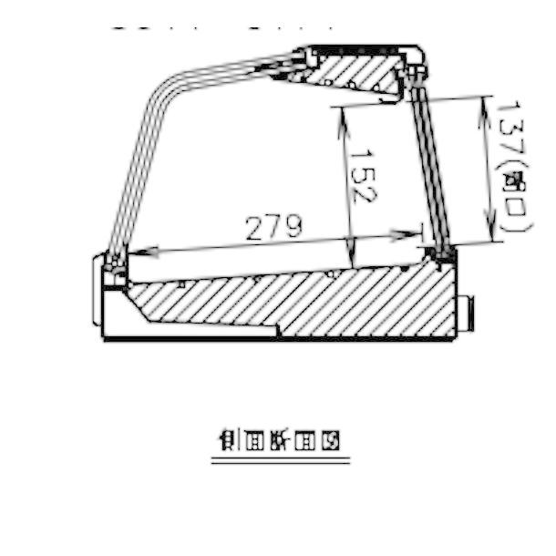 ホシザキ 恒温高湿ネタケース FNC-150BS-L 左ユニット 外装 ホシザキ 恒温高湿ネタケース FNC-150BS-L 左ユニット 外装