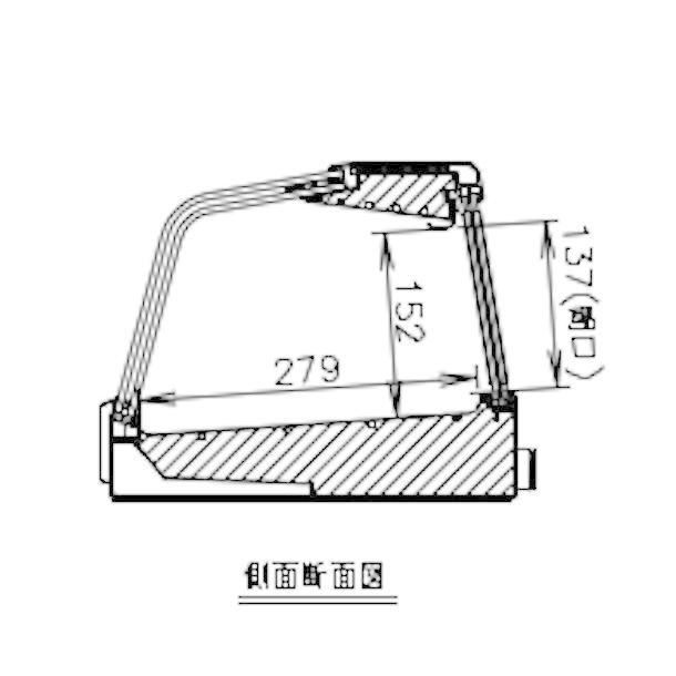 ホシザキ（HOSHIZAKI） 恒温高湿ネタケース FNC-180CS-R｜右ユニット 