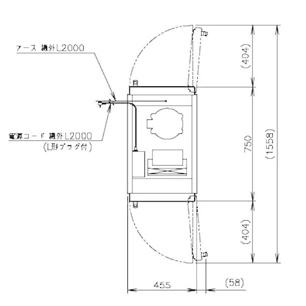 ホシザキ ビールジョッキクーラー HFJ-462D1 先入れ先出し方式 ホシザキ ビールジョッキクーラー HFJ-462D1 先入れ先出し方式