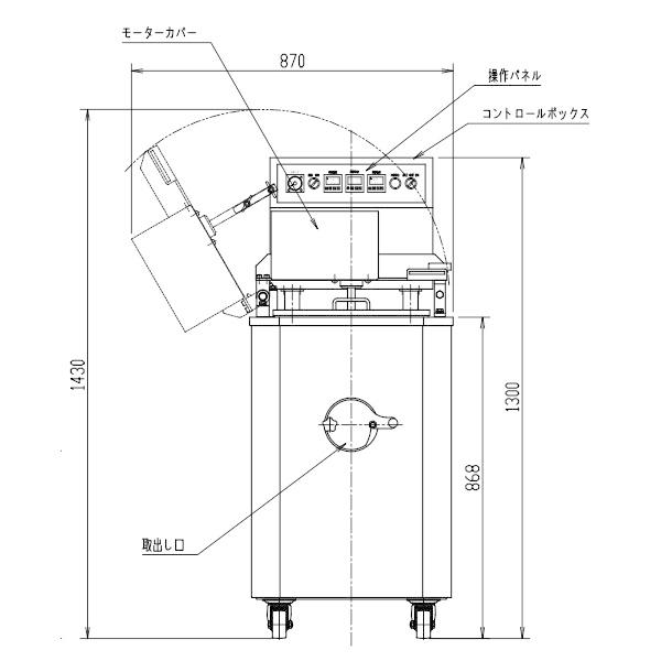 ルバン LV-30 自然発酵種 発酵機【送料都度見積】愛工舎 アイコー AICOH ルヴァン パン｜i-cleaveland｜03