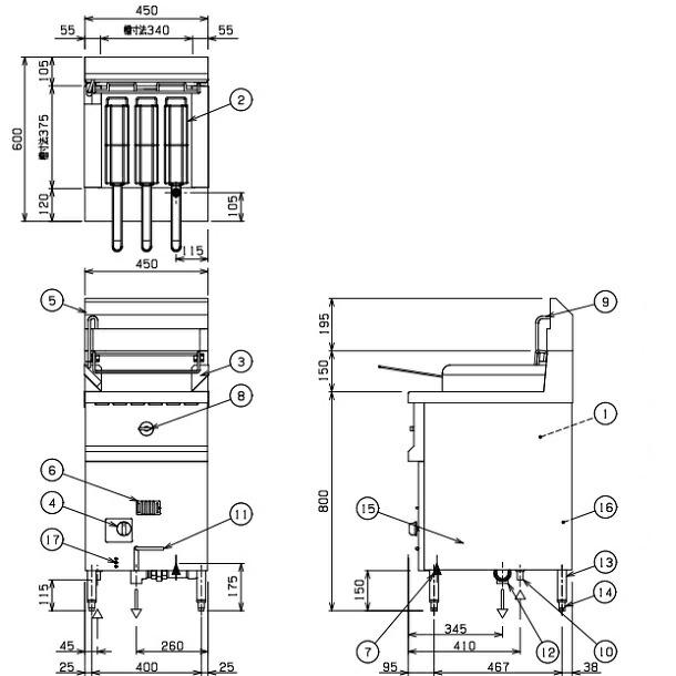 マルゼン(厨房機器) MRP-C046-3 マルゼン 涼厨スパゲティ釜 3 マルゼン(厨房機器) MRP-C046-3 マルゼン 涼厨スパゲティ釜 3