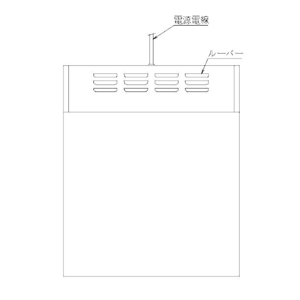 パススルー型遠赤外線温蔵庫 NB-360PET 卓上タイプ トップ型 アンナカ(ニッセイ)  温蔵庫  遠赤外線 ホットケース ショーケース クリーブランド｜i-cleaveland｜05