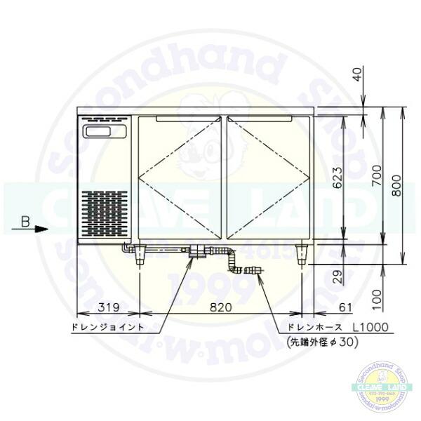 ホシザキ RT-120SNG-1-BK テーブル形冷蔵庫 ブラックステンレス ホシザキ RT-120SNG-1-BK テーブル形冷蔵庫 ブラックステンレス