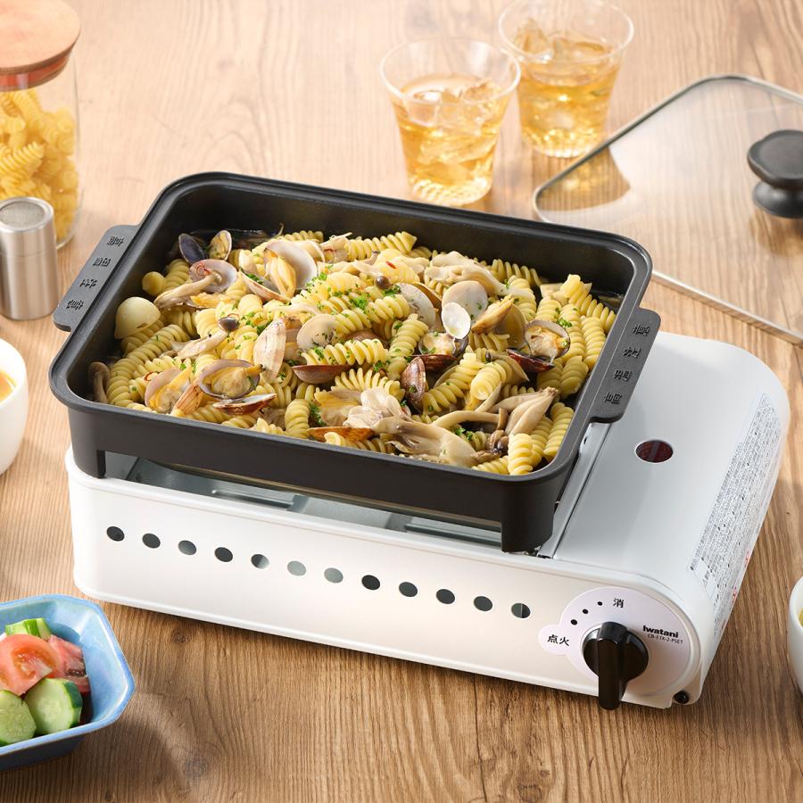 【公式】Iwatani イワタニ 岩谷 カセットガスたこ焼器 プロたこマルチ CB-ETK-2-PSETの画像