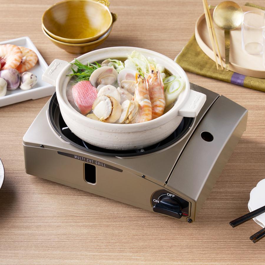 【公式】Iwatani イワタニ 岩谷 カセットフー マルチカットグリル CB-MCG-1の画像