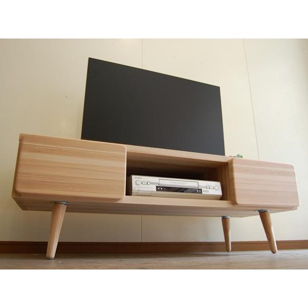 130 ウォールナットテレビボード無垢材リビング天然木