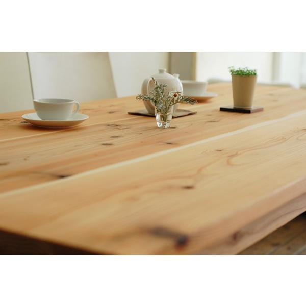 ダイニングテーブル180 6人掛け 無垢 天然木 杉 木製 ナチュラル おしゃれ 国産 サイズオーダー モリ