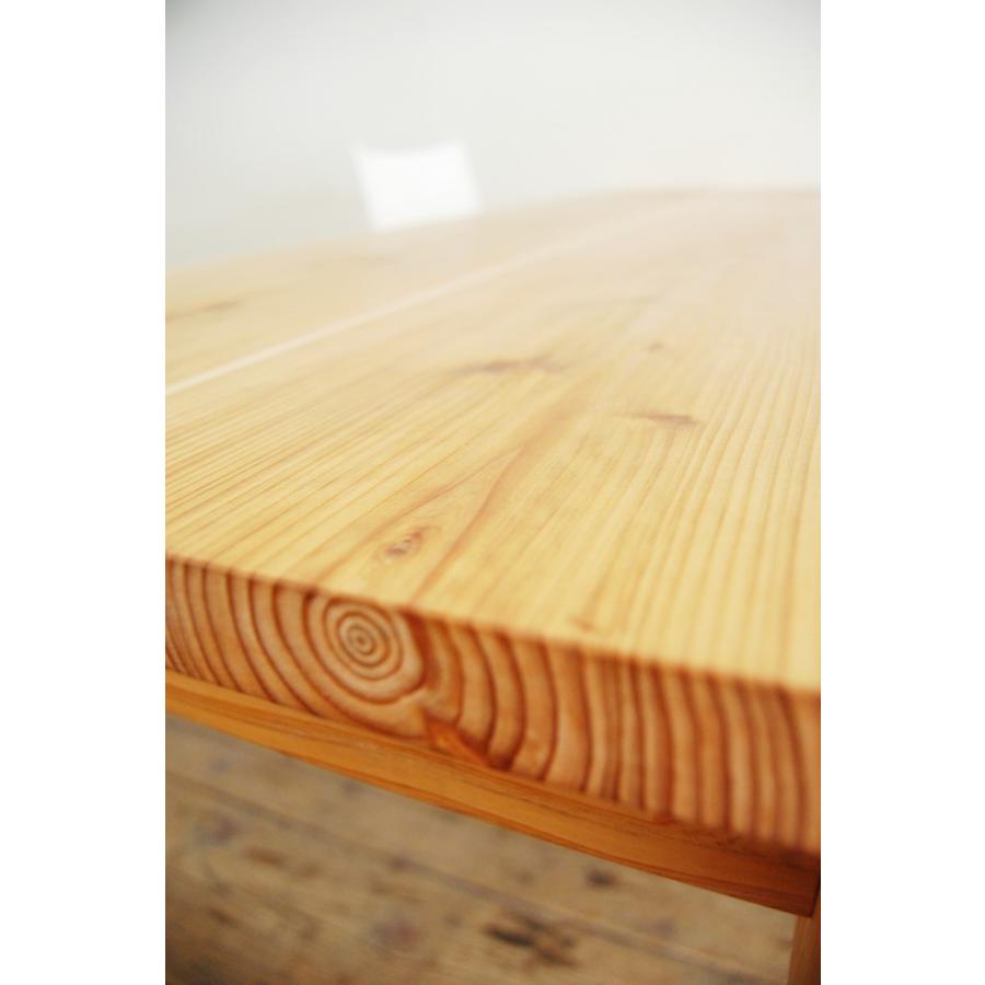 ダイニングテーブル180 6人掛け 無垢 天然木 杉 木製 ナチュラル おしゃれ 国産 サイズオーダー モリ