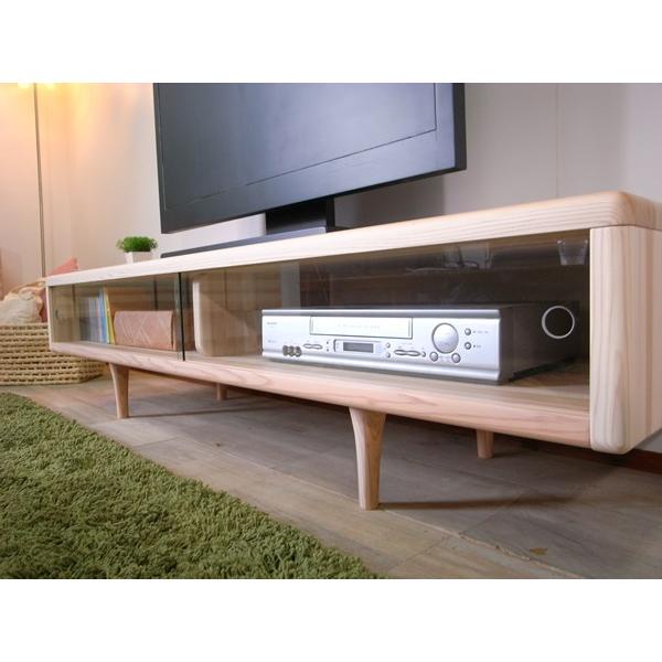 【天然木】 完成品 150cm幅 テレビ台 無垢材 木製 幅150cm］テレビ台 完成品 【ラタンと天然木シリーズ】 通販 - ディノス