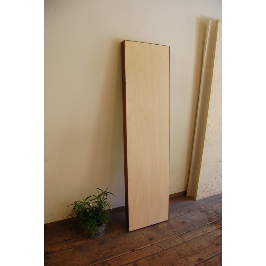 ミラー 長方形 姿見 スタンドミラー 全身 鏡 スクエア 壁掛け 木製