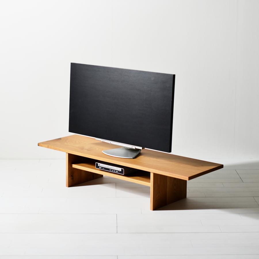 【送料無料/日本製/無垢材】 Konoji TV Board 120 コノジ テレビボード オーク材 テレビ台 TV台 無垢 ロースタイル 北欧 30インチ 40インチ 大川家具 完成品_2