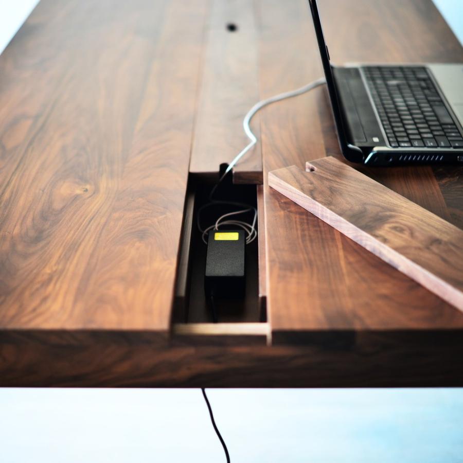 スマートデスク 150 パソコンデスク Pcデスク 学習机 ワークデスク ウォールナット オーク チェリー 無垢材 オーダー可 木製 日本製 国産 Rtec 008 国産 大川家具のハンドリー 通販 Yahoo ショッピング