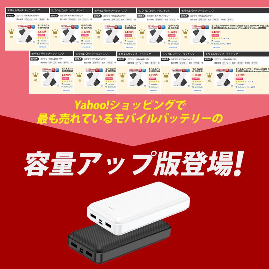 モバイルバッテリー Iphone 大容量 軽量 mah 小型 急速充電 Pse認証済 2台同時 充電 携帯充電器 Ipad Android Iphone12 7 11 8 Se セール 送料無料 I Concept 通販 Paypayモール