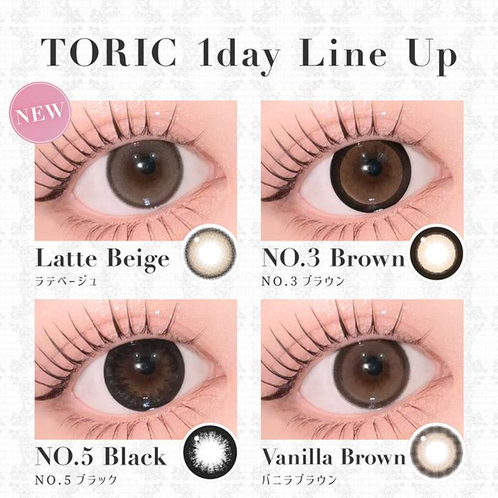 乱視用 カラコン ワンデー 度あり シークレットキャンディーマジックトーリック 1箱10枚入り 14.5mm BC8.7 UV | candymagic | 17
