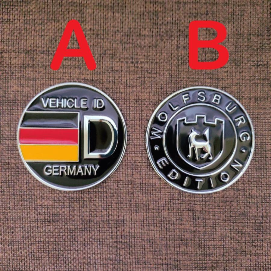 新製品】VW WolfsburgEditionエンブレム＆VEHICLE GERMANY（ドイツ車用