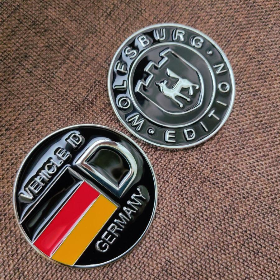 新製品】VW WolfsburgEditionエンブレム＆VEHICLE GERMANY（ドイツ車用