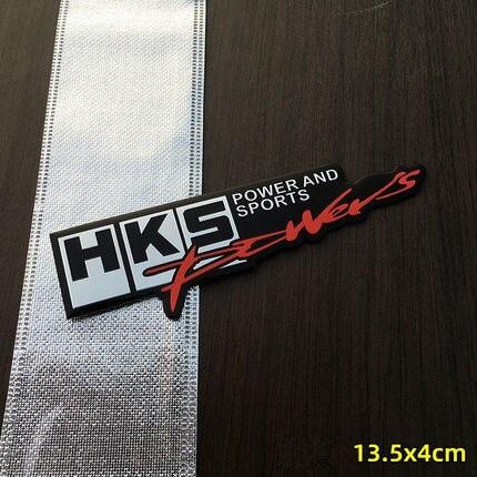 HKS（エッチケーエス） HKSエンブレムA アルミステッカー HKS POWER