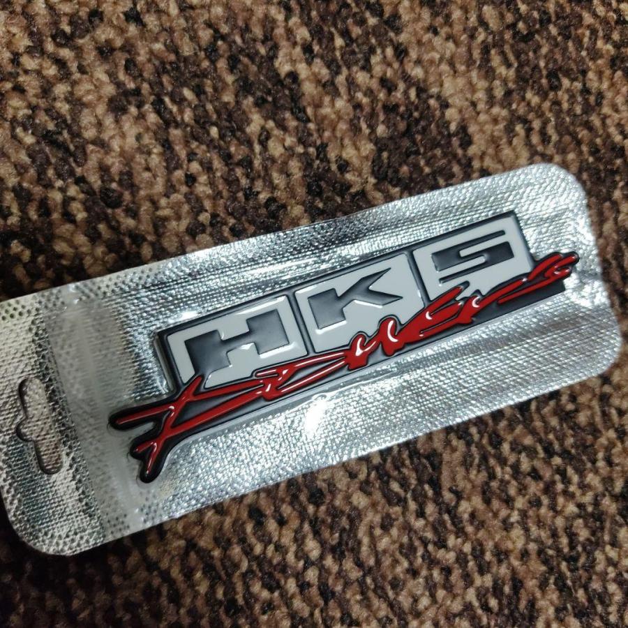 HKS エンブレム ステッカー C 金属製 : インテリア・雑貨 SHOP