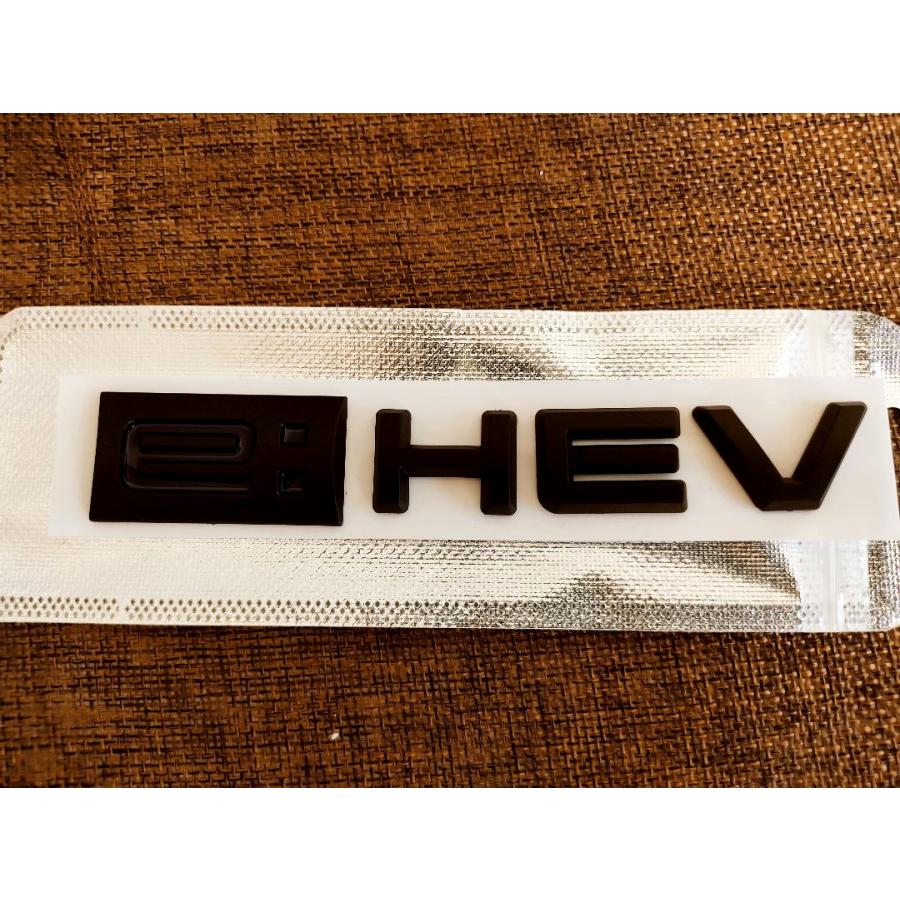 新商品】ホンダ【e:HEV】エンブレム（マットブラック）A※1個