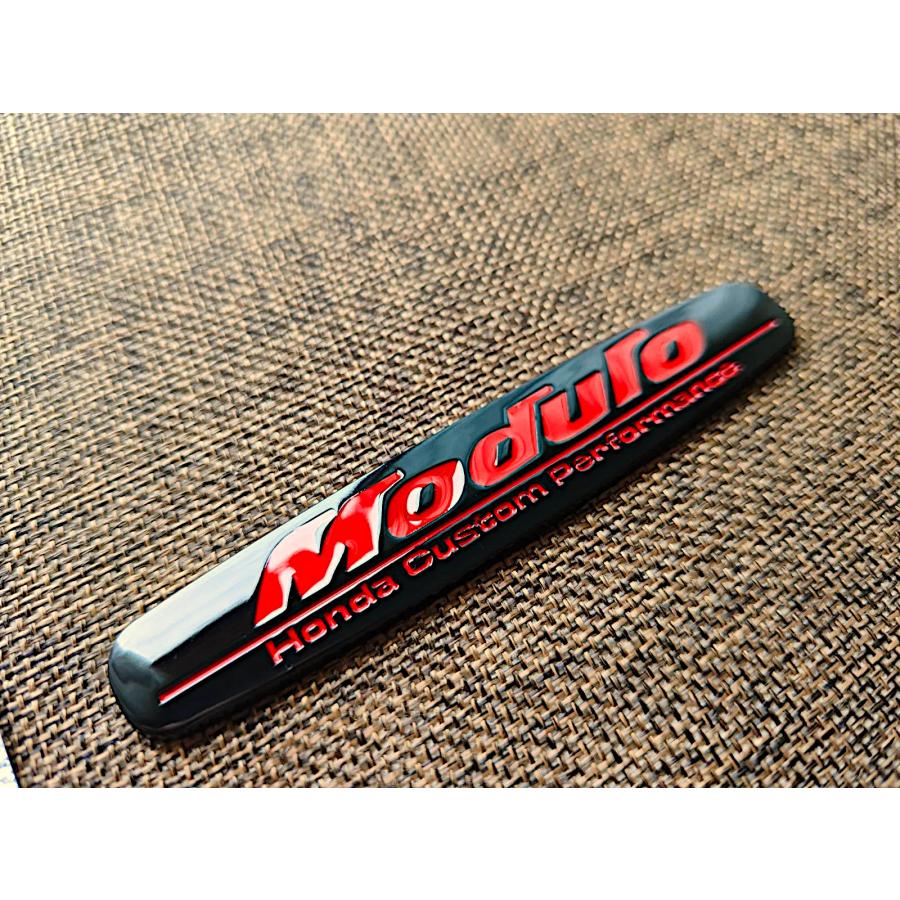 【ブラック/レッド】【Maodulo】HONDA ACCESS 3Dメタル エンブレムA2 【ホンダアクセス】 |  | 03