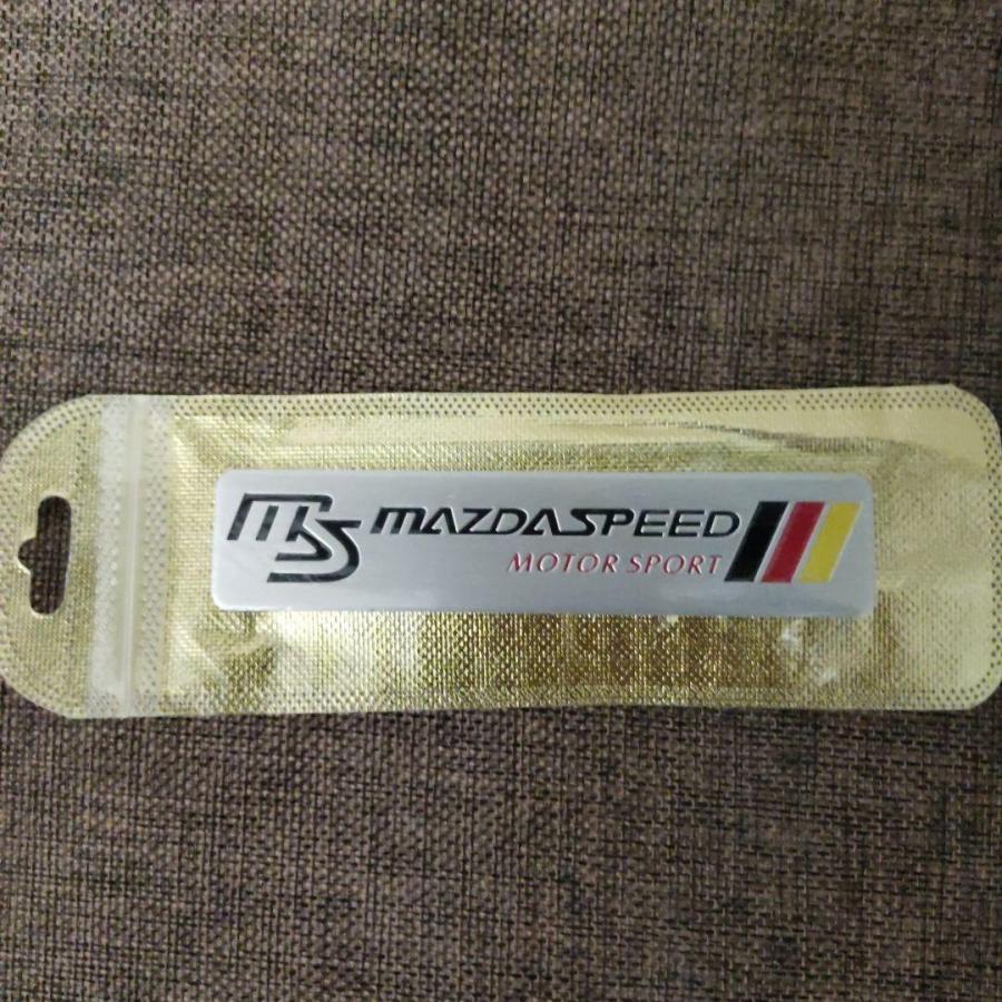 【新商品】MAZDA SPEED エンブレム ステッカー E（大） |  | 04