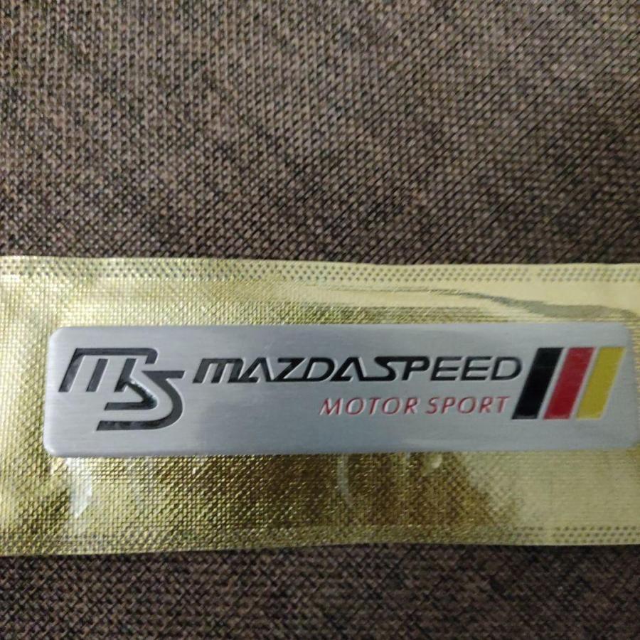 【新商品】MAZDA SPEED エンブレム ステッカー E（大） |  | 06