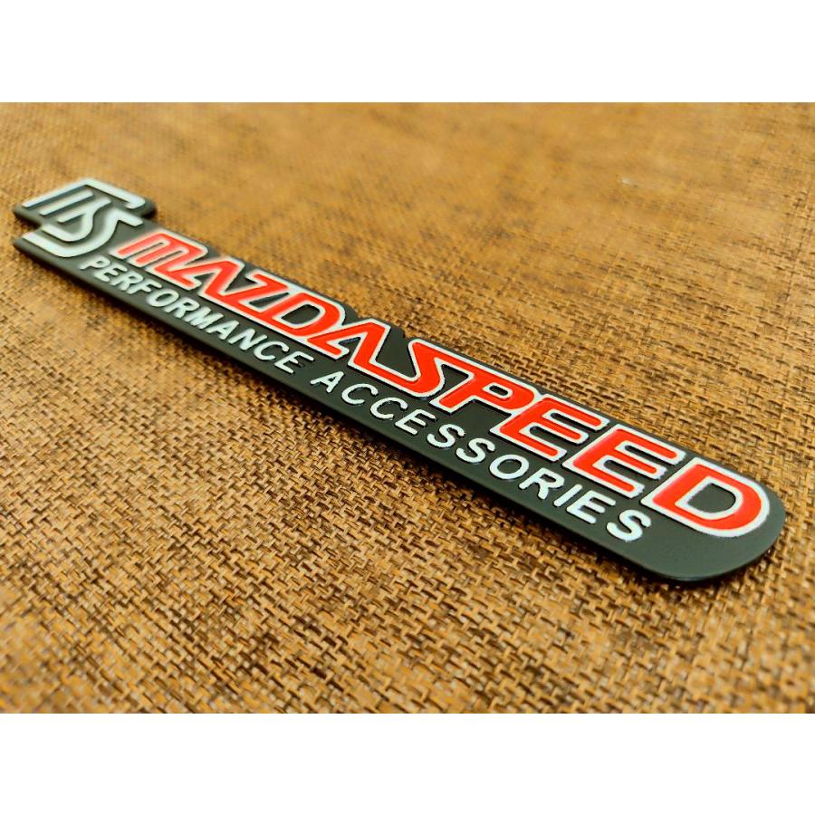 新製品！【大型エンブレム】マツダスピード【MAZDA SPEED】エンブレム