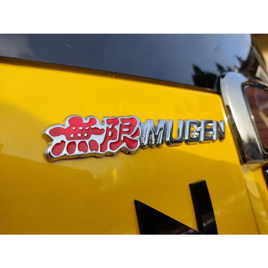 無限（MUGEN） 【新色追加！5色に】 高品質 メタルエンブレムA