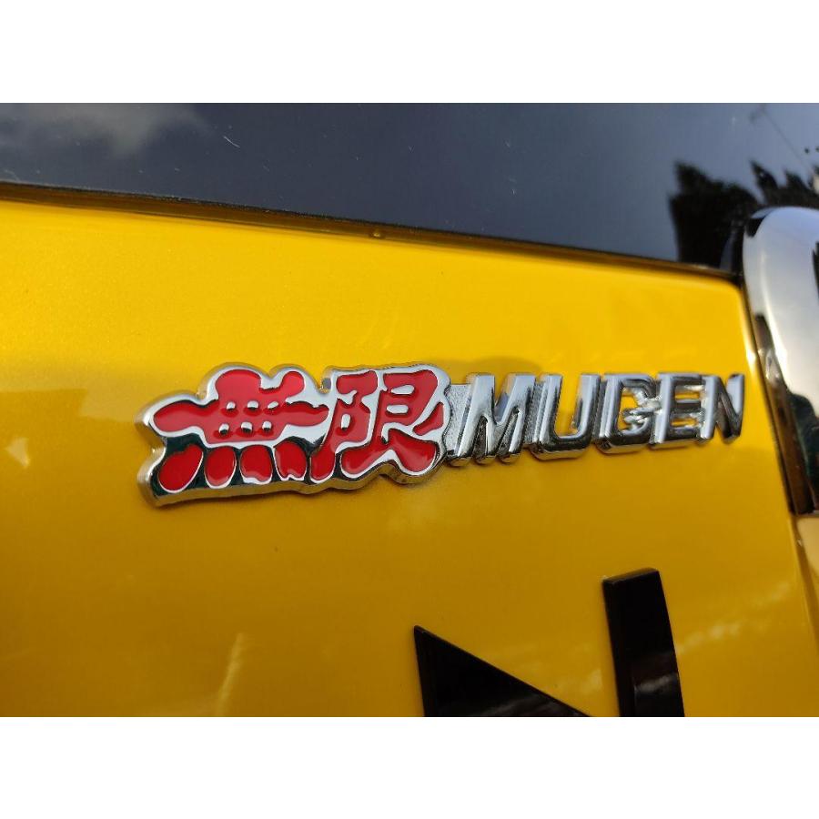 無限（MUGEN） 【新色追加！5色に】 高品質 メタルエンブレムA 