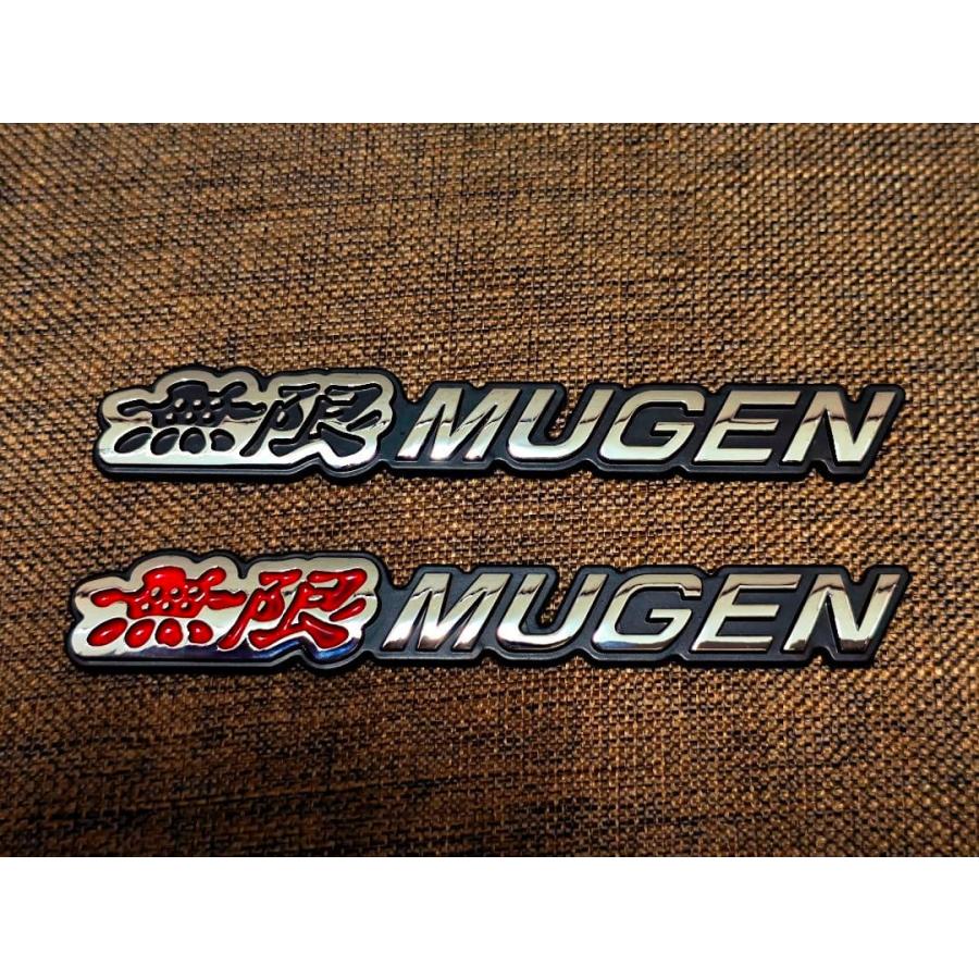 新製品】厚みのある高品質な無限（MUGEN） エンブレム H（2種類