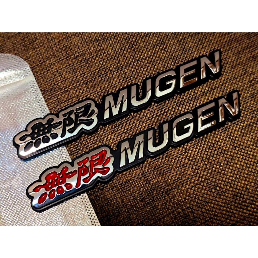 新製品】厚みのある高品質な無限（MUGEN） エンブレム H（2種類