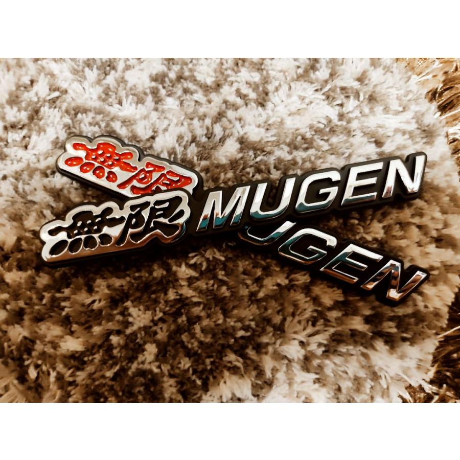 新製品】厚みのある高品質な無限（MUGEN） エンブレム H（2種類
