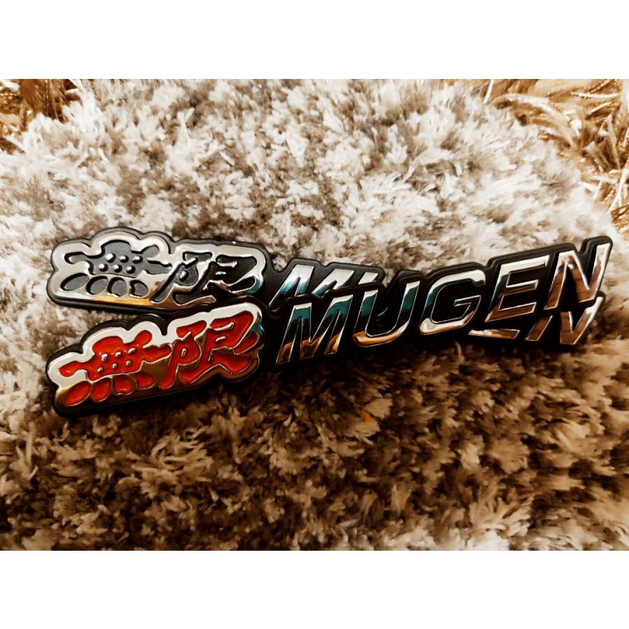 新製品】厚みのある高品質な無限（MUGEN） エンブレム H（2種類