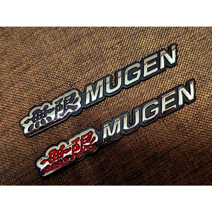 新製品】厚みのある高品質な無限（MUGEN） エンブレム H（2種類