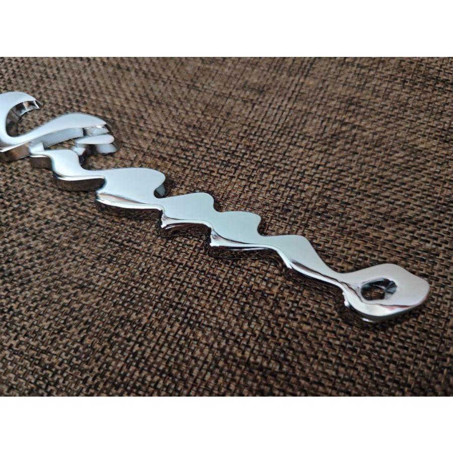 nismo（ニスモ）筆記体タイプ【 メッキ】 大型エンブレム C 日産自動車