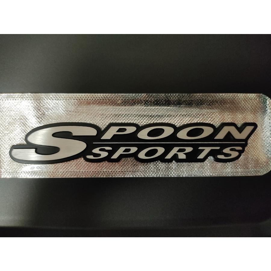 SPOON（スプーン） 【HONDA】SPOON SPORTS メタル エンブレムB（レッド