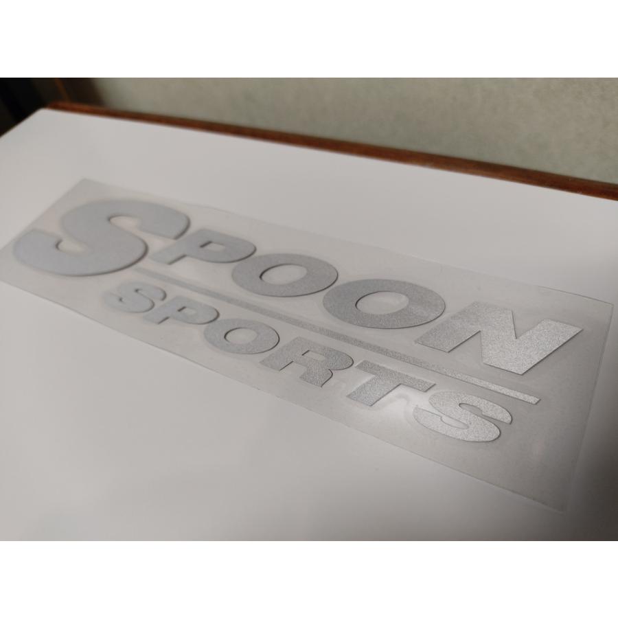 SPOON（スプーン） SPOON SPORTS（5色）ステッカー（ブラック/ブルー