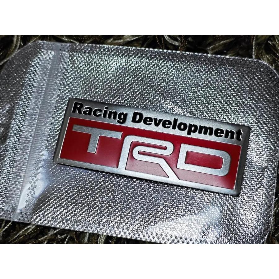 TRD SPORTS アルミ エンブレム ステッカー B : インテリア・雑貨 SHOP