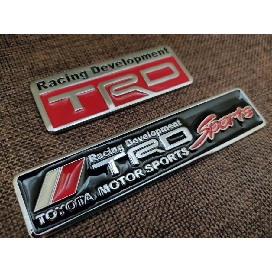 【新製品】TRD 高品質エンブレム（2mm厚）　F※1個｜i-echigoya｜02