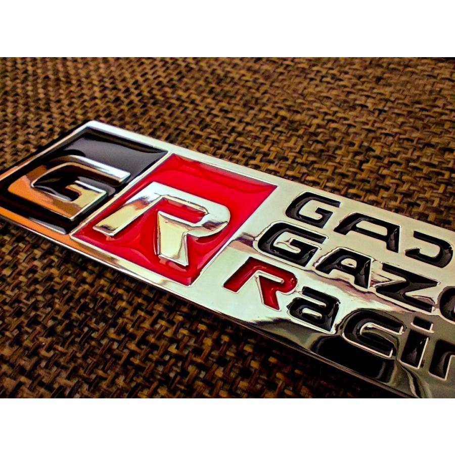 新商品】トヨタ TOYOTA GR SPORT -gazoo racing- エンブレム R