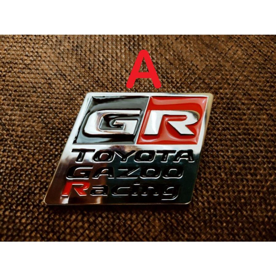 新商品】トヨタ TOYOTA GR SPORT -gazoo racing- エンブレム R