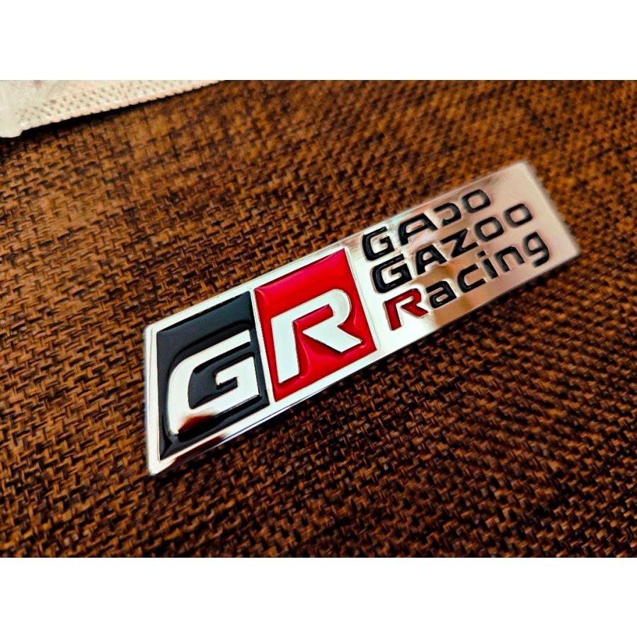 新商品】トヨタ TOYOTA GR SPORT -gazoo racing- エンブレム R